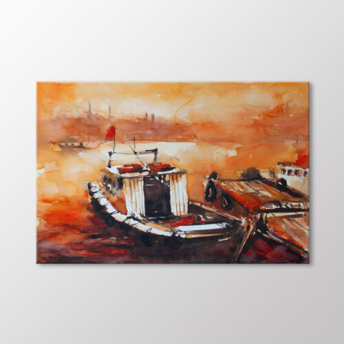 Suluboya Tekneler ve İstanbul Tablo