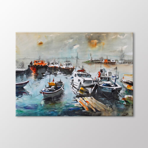 Suluboya Tekneler ve İstanbul Tablo