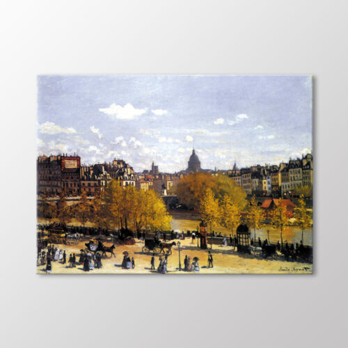 Louvre Rıhtımı, 1867 Tablo