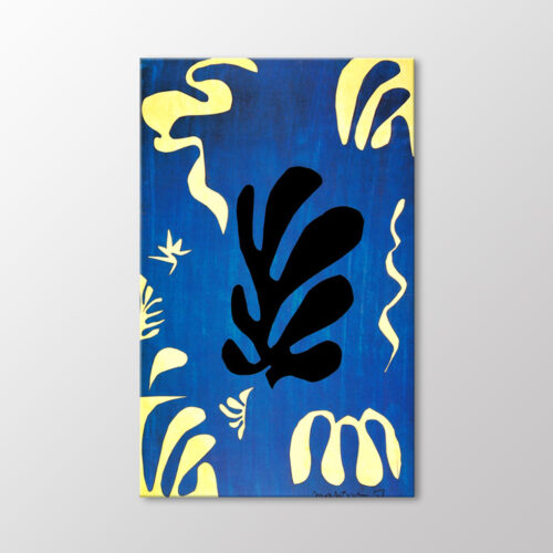 Composition Fond Bleu Tablo