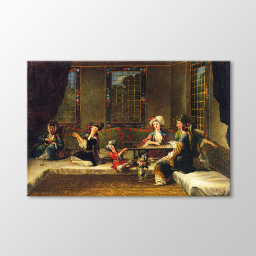 Gergef İşleyen Kadınlar Tablo