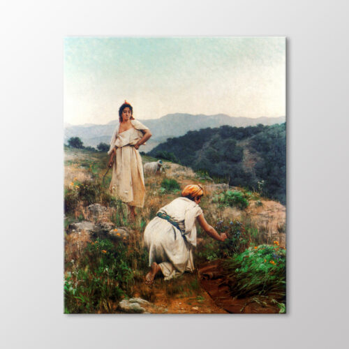 Yabani Ot Toplayanlar 1883 Tablo
