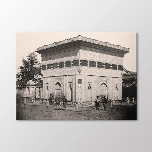 Tophane Çeşmesi, 1854 Tablo