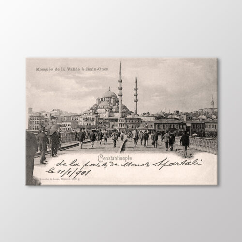 Galata Köprüsü, 1898 Tablo