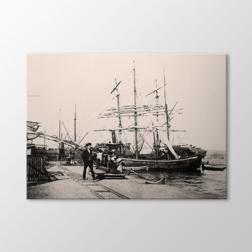 Galata Wharf, 1890 Tablo