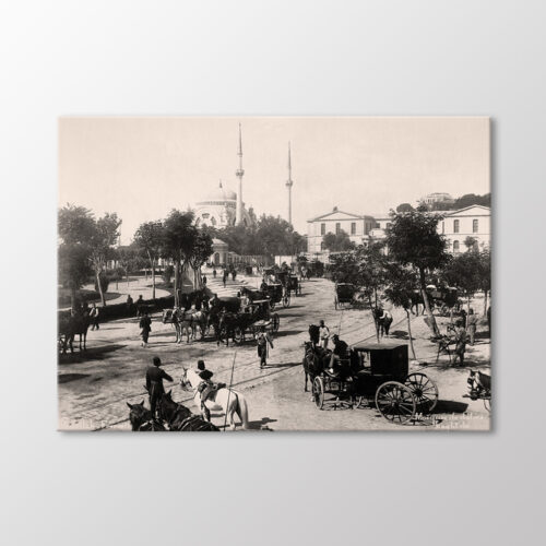 Dolmabahçe Camii ve Alanı, 1885 Tablo