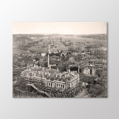 Beyazıt Kulesinden Boğaziçi, 1868 Tablo