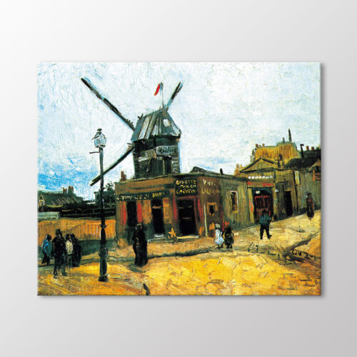 Galette'de Değirmen, 1886 Tablo