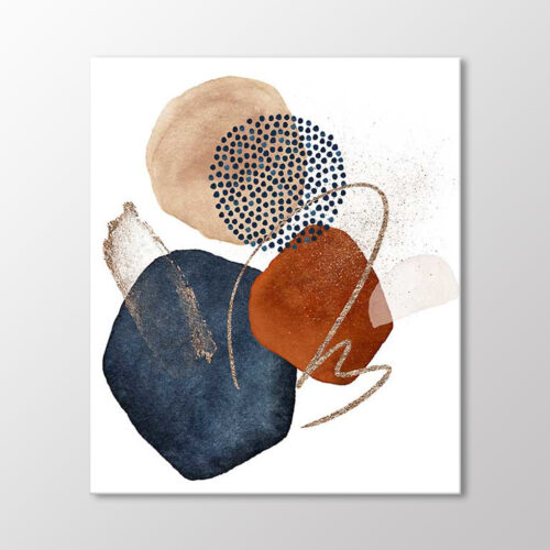 Abstract Modern Shapes Tablo