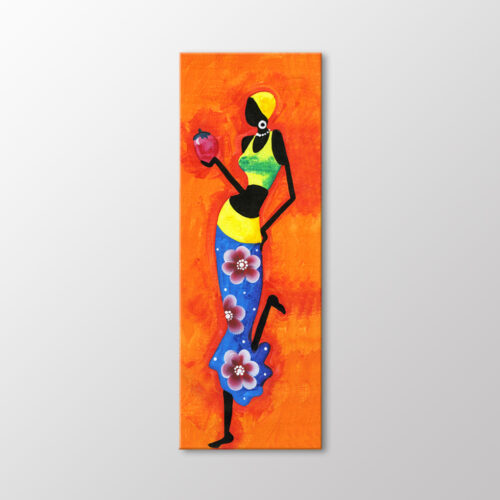 African Woman Tablo