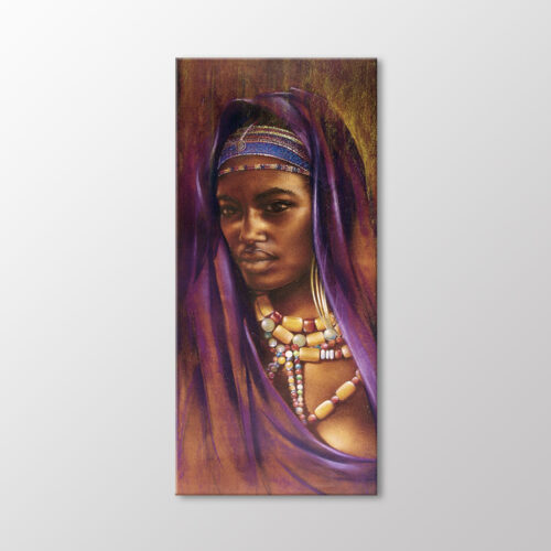 Afrikalı Kadın Tablo