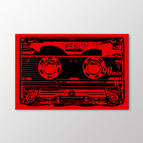 Vintage Casette Tablo