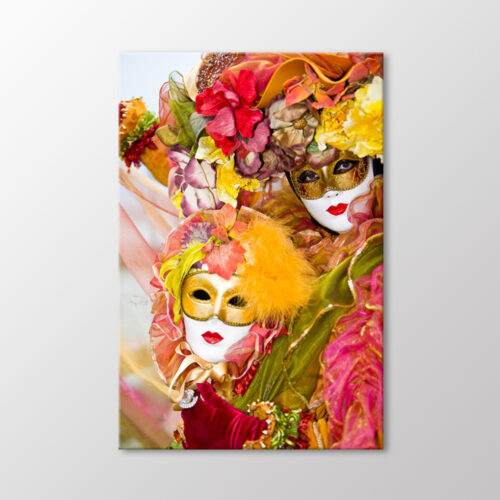 Karnaval Maskeleri Tablo