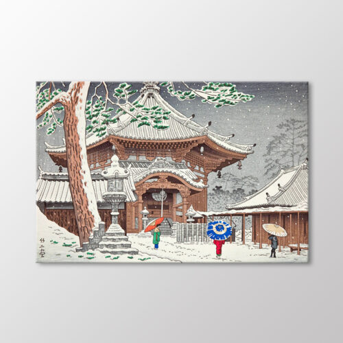 Snow in Nan Endo Temple Tablo