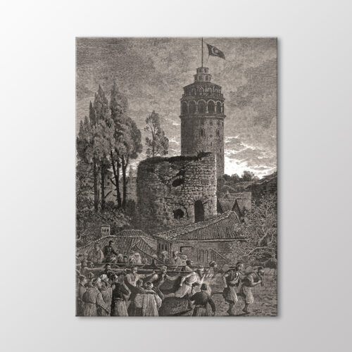 Galata Kulesi Tablo