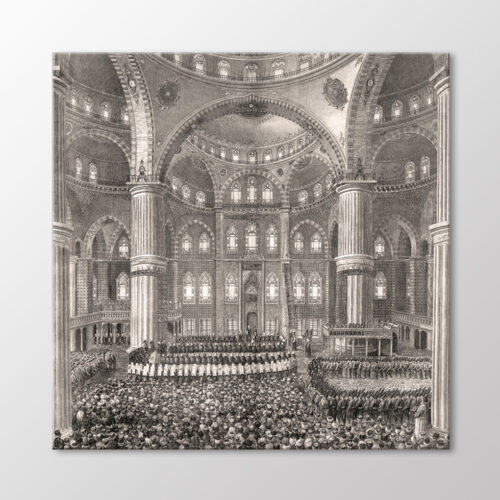 Sultanahmet Camii'nde Mevlit Tablo