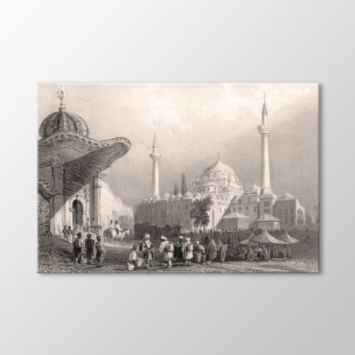 Beyazıt Camii ve Serasker Kapısı Tablo