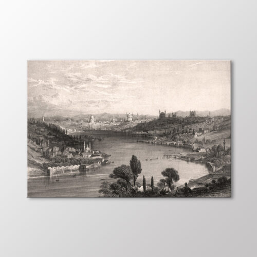 Eyüp Sırtlarından İstanbul Tablo