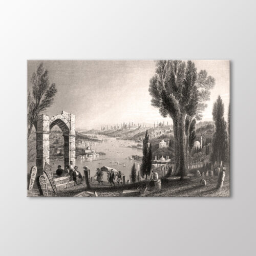Eyüp Mezarlığı'ndan Haliç Tablo