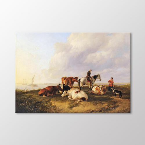 Cattle in The Pasture Tablo