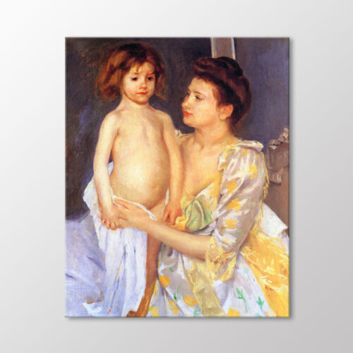 Jules Being Dried by His Mother Tablo