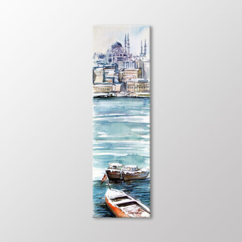 Suluboya, İstanbul Manzarası Tablo