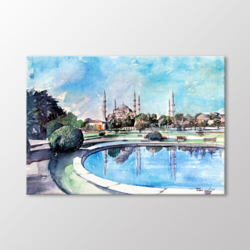 Suluboya, Sultanahmet Camii Tablo