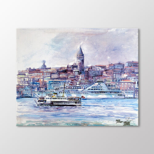 Suluboya, Galata Kulesi Tablo