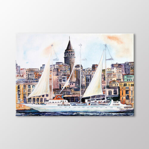 Suluboya, Galata Kulesi Tablo