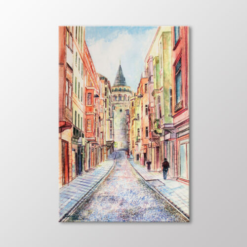 Suluboya, Galata Kulesi Tablo