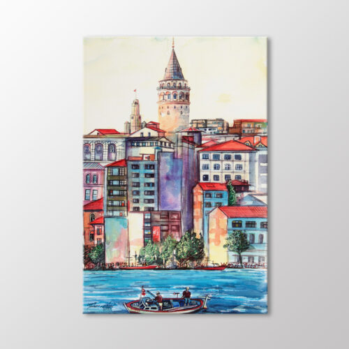 Suluboya, Galata Kulesi Tablo