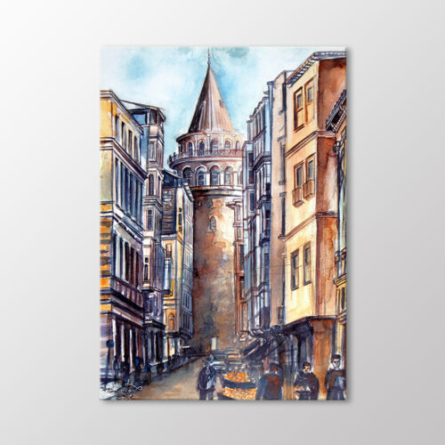 Suluboya, Galata Kulesi Tablo