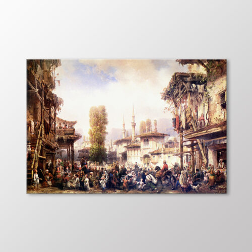 Bahçeköy Meydanı 1854 Tablo
