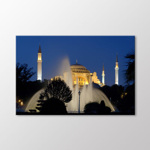 Ayasofyada Akşam Tablo