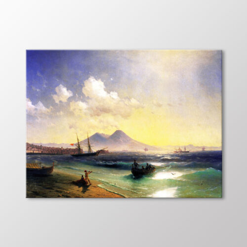Napoli Yakınında Balıkçıların Dönüşü, 1874 Tablo