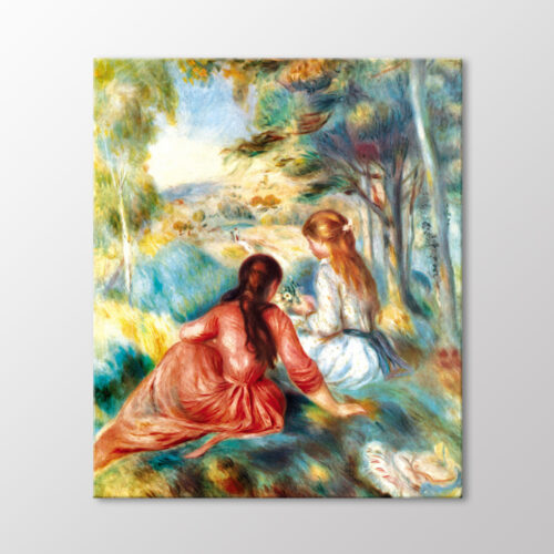 Çalılıklarda, 1890 Tablo