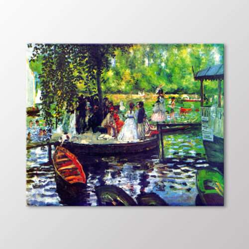 Le Grenouillere, 1869 Tablo