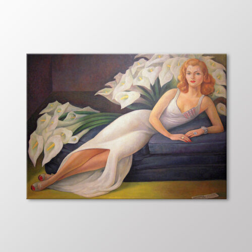 Portrait Of Natasha Gelman Tablo