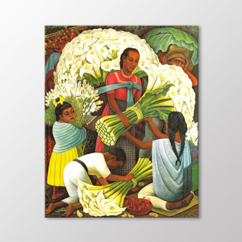 The Flower Vendor Tablo