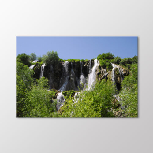 Girvelik Şelalesi Erzincan Tablo