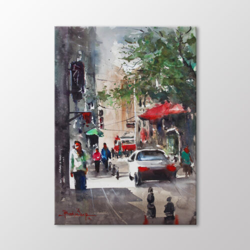 Suluboya Cadde Tablo