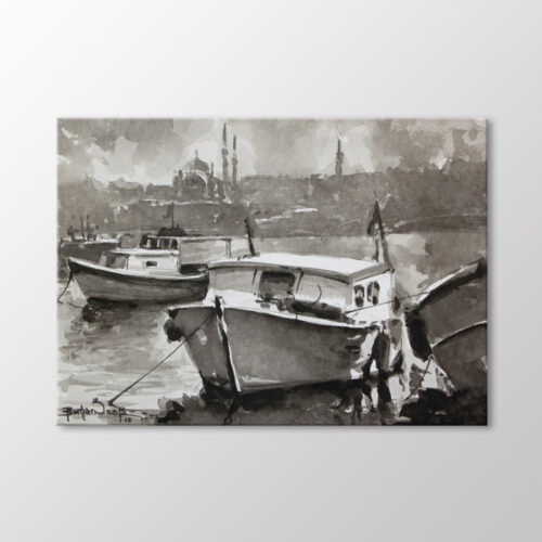 Suluboya Tekneler ve İstanbul Tablo