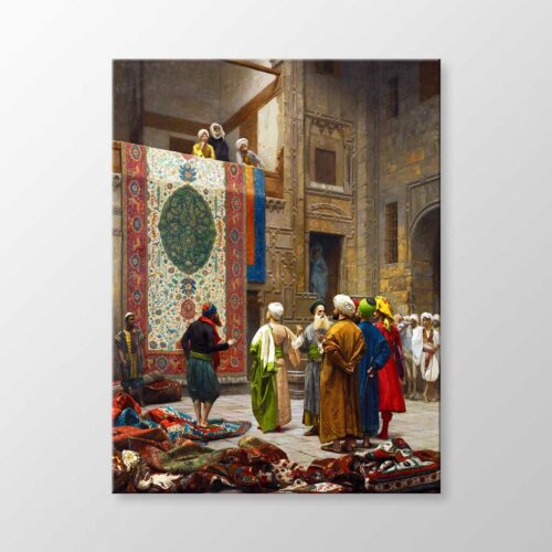 Halı Tüccarı Tablo The Carpet Merchant Jean Leon Gerome