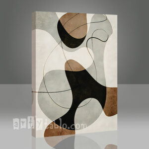 Minimal Abstract Shapes Tablo