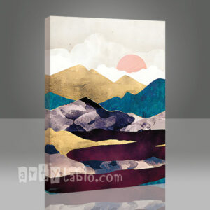 Colorful Mountains Tablo