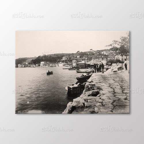 Arnavutköy Boat Landing, 1895 Tablo kanvas tablo