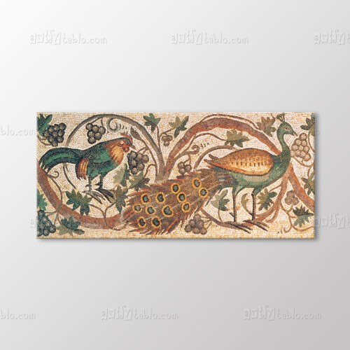 Peacock Detail Tablo