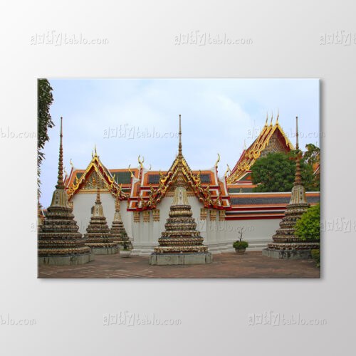 Wat Pho Tapınağı, Bangkok Tablo kanvas tablo