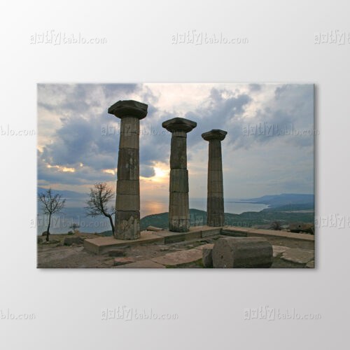 Athena Tapınağı, Assos Tablo kanvas tablo