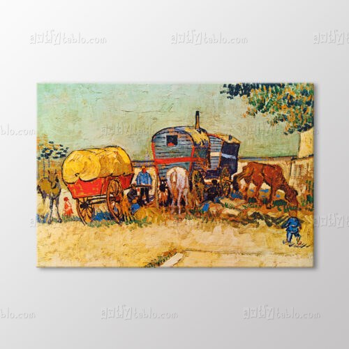 Bivouac Of Gipsy Tablo kanvas tablo